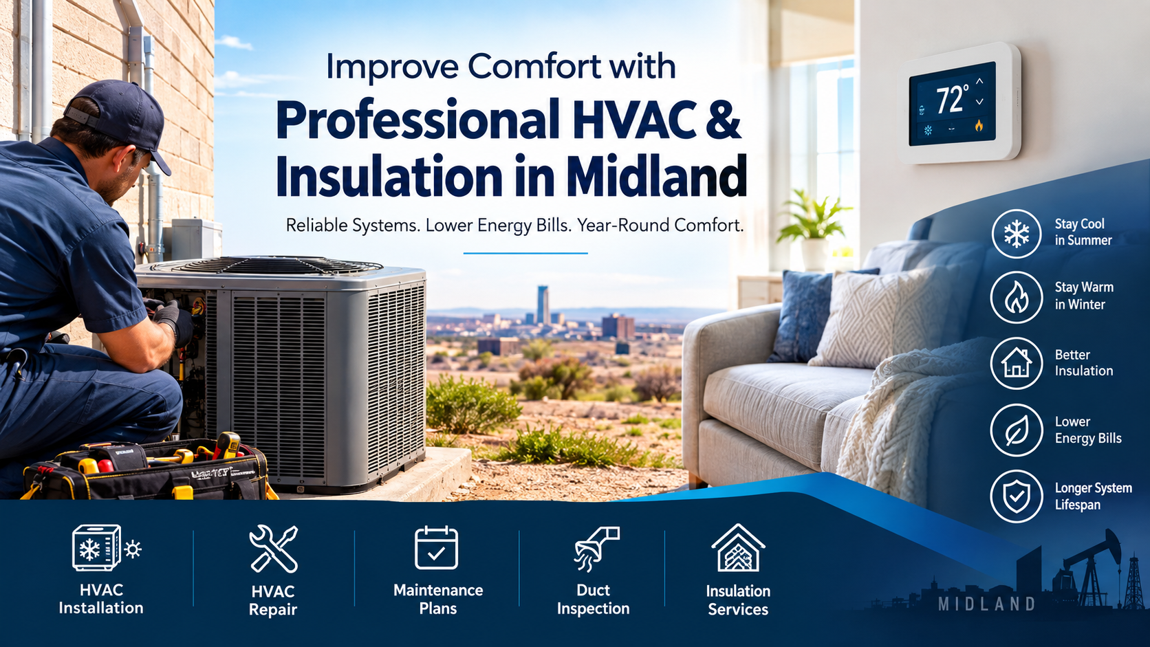 HVAC Contractors in Midland